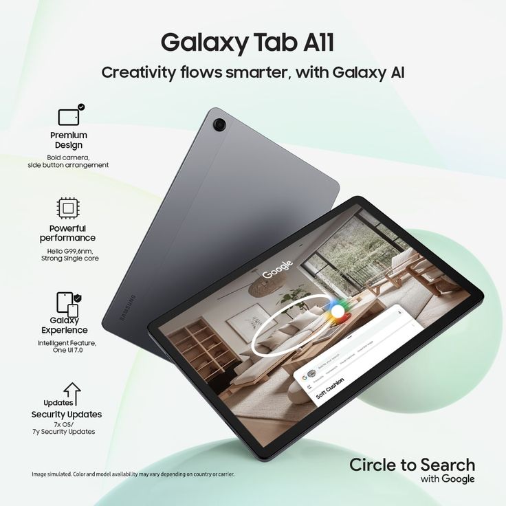 Samsung Samsung Tab A11 8GB/128GB SIM · Ref. SAMSUNG-SAMSUNG-TAB-A11-8GB-128GB-SIM-77
